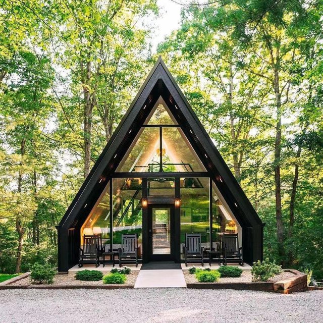 Luxury A-Frame Residence: Where Comfort Meets Nature