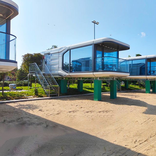 space capsule house luxury mobile house hotel space capsule home