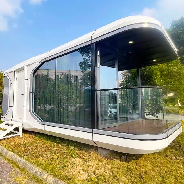 Enter a Different World: Space Capsule House