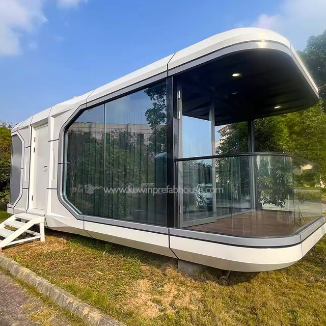 space capsule house luxury mobile house