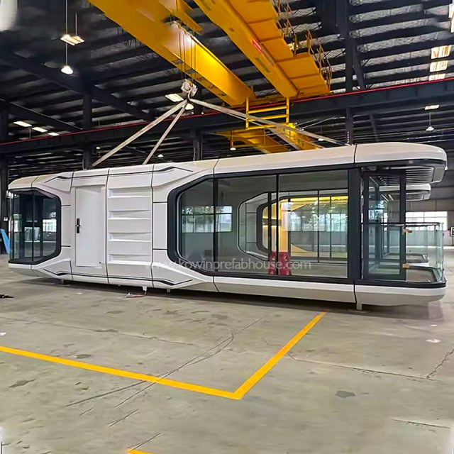 space capsule home prefab modular 2024